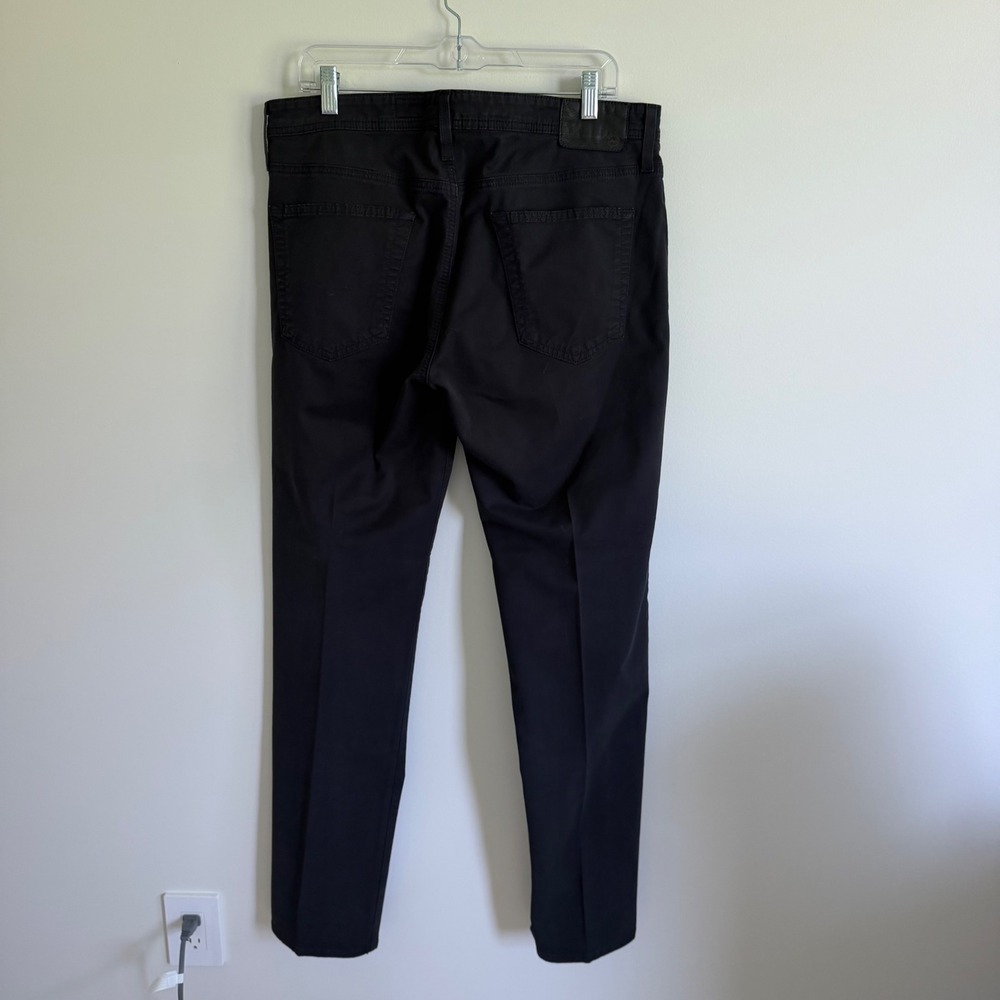 AG Adriano Goldschmied The Tellis Modern Slim Leg Pants Black 36x32 1783BESNNY - Picture 2 of 4